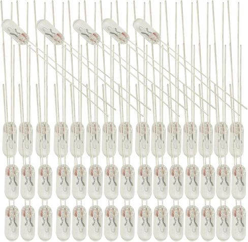 20 Pcs for Miniature lamp 3mm 12V Indicator Bulb Incandescent Filament,3mm Halogen Bulb in Saudi Arabia