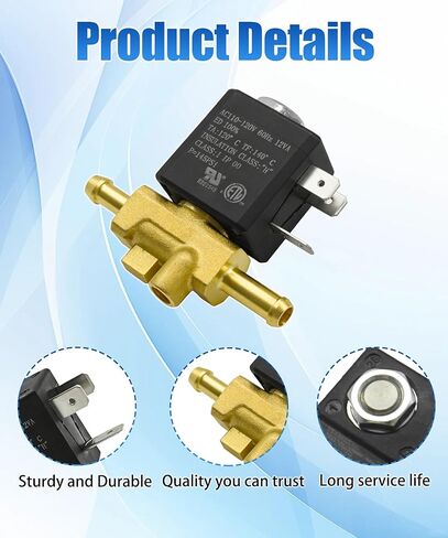 203-7436 2037436 صمام الملف اللولبي للآلة النظيفة يناسب منظفات السجاد التجارية Bissell BigGreen - يناسب 40M1، 86T3، Bg10N2 in Kuwait