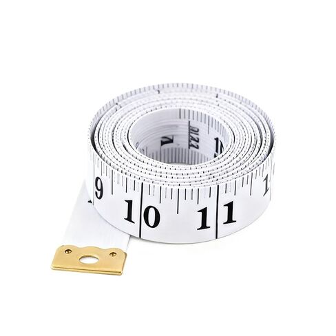 Soft Tape Measure Dual Scale Standard & Metric Measurements Tape Scale Body Measuring Tape for Weight Loss Tailor Craft Ruler 60 Inches (White) in Saudi Arabia