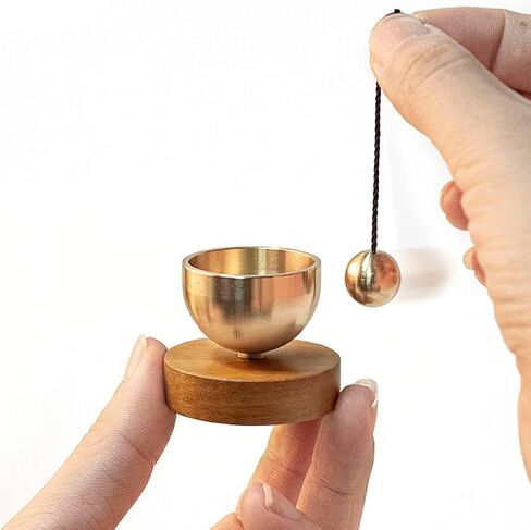 Mini Singing Bowl Set | Beautiful sound and look | Little Tibetan Singing Bowl Set | Easy To Play | Chakra therapy, hand beaten | Creates Beautiful Sound for Healing, Meditation & Relaxation in Saudi Arabia