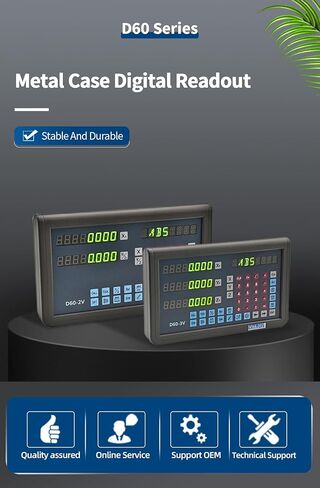 3 Axis DRO Digital Readout for Bridgeport Machine 9X42 Table Set,Linear Glass Scale DRO for Milling Machine 320mm 420mm 770mm 5um Resolution in Saudi Arabia
