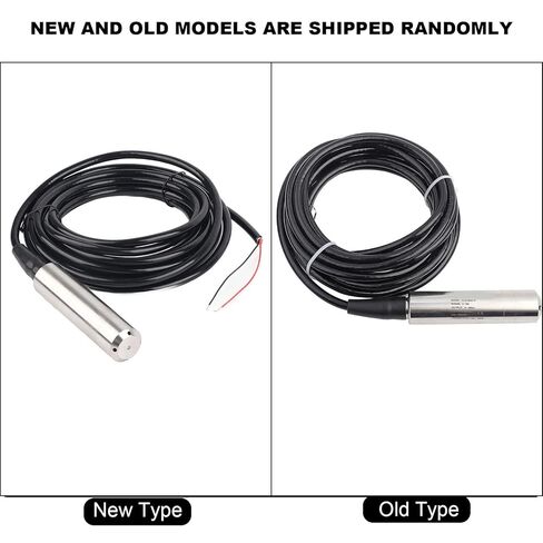 2PCS Water Level Sensor, DC24V 4-20mA Throw in Type Liquid Level Sensor, Liquid Level Transmitter Detecting 0-5m Range Depth in Saudi Arabia