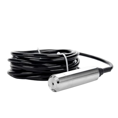 2PCS Water Level Sensor, DC24V 4-20mA Throw in Type Liquid Level Sensor, Liquid Level Transmitter Detecting 0-5m Range Depth in Saudi Arabia