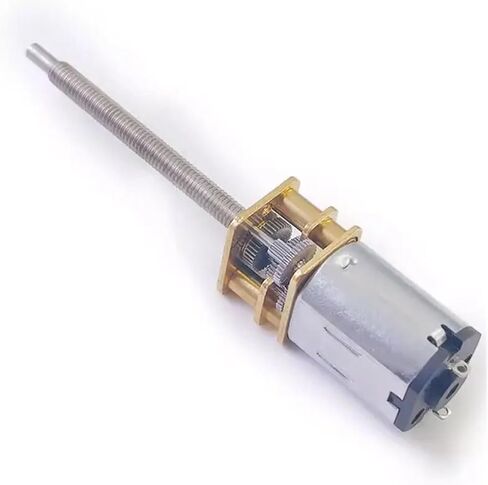 GA12-N20 DC reduction motor M3*34 extended threaded shaft screw low speed small 3V6V12V(12v,800) in Saudi Arabia