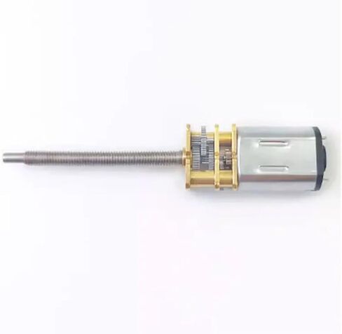 GA12-N20 DC reduction motor M3*34 extended threaded shaft screw low speed small 3V6V12V(12v,800) in Saudi Arabia