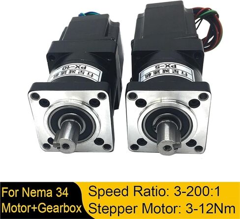 3Nm~12Nm NemaStepper Motor Reducer Kits 2phase 86mm Speed Ratio 5:1 10:1~200:1 Planetary Gearbox Gear(4.5N.m Motor Kit,Ratio 36 to 1) in Saudi Arabia