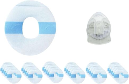 30 قطعة من الرقع الزائدة لـ AutoSoft 90 (تناسب محور القنية الأطول) - مجموعات ضخ على شكل مثلث - مقاومة للماء، شفافة، قابلة للتنفس، تدوم طويلاً in Kuwait
