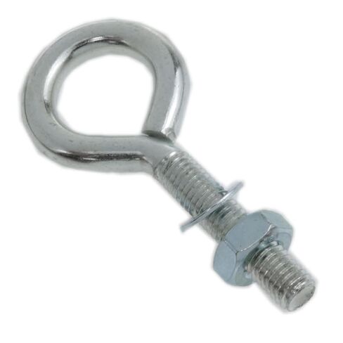yukata Silver Carbon Steel Threaded Machinery Lifting Ring Bolts 5/16 "x 1-1/2" with Nut Marine Expansion Class Shoulder Hook Bolt Eye Bolts for Furniture Repair, Lathe, Fixture and Machinery 6Set in Saudi Arabia