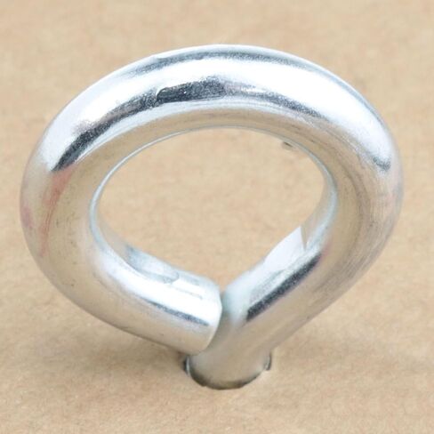 yukata Silver Carbon Steel Threaded Machinery Lifting Ring Bolts 5/16 "x 1-1/2" with Nut Marine Expansion Class Shoulder Hook Bolt Eye Bolts for Furniture Repair, Lathe, Fixture and Machinery 6Set in Saudi Arabia