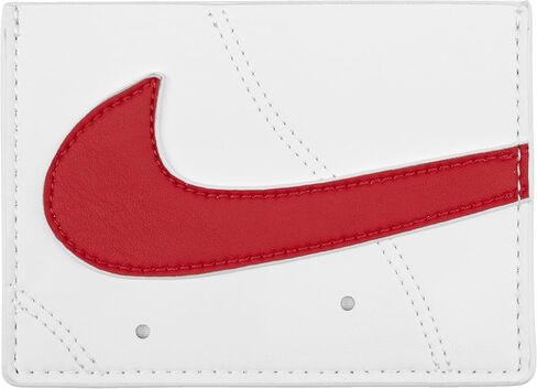 محفظة بطاقات Nike Icon Air Force 1، محفظة بطاقات الائتمان، بطاقات الترخيص باللون الأبيض in Saudi Arabia