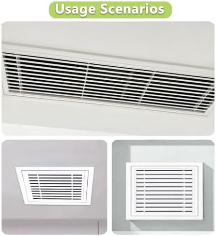 لوحة وصول HVAC مقاس 12 × 12 و14 × 14 - باب تجاري أسود متين للغرف النظيفة والمستشفيات وفتحات التهوية - تصميم متعدد الاستخدامات مقاس 14 × 20 بوصة (355 × 508 مم) لسهولة الصيانة in Kuwait