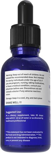 Methylene Blue 1% Solution – Pharmaceutical Grade – 10mg/mL Liquid Drops – Alcohol & Formaldehyde-Free – Lab Tested – Made in the USA – 2 fl oz (60 mL) in Saudi Arabia