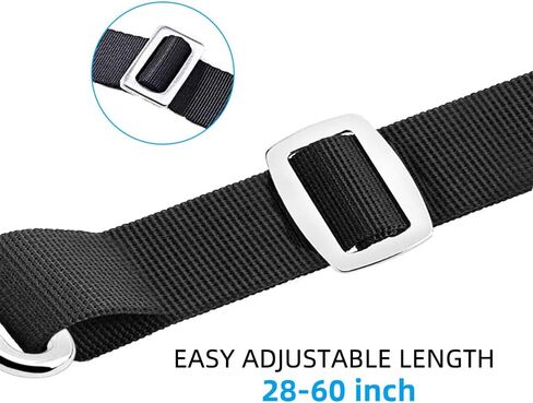 2 PCS Adjustable Heavy Duty Bimini Top Straps, Marine Grade Double Snap Hook Strap+ Pad Eye Straps, 28"~60" Stainless Steel Boat Awning Hardware Accessories in Saudi Arabia