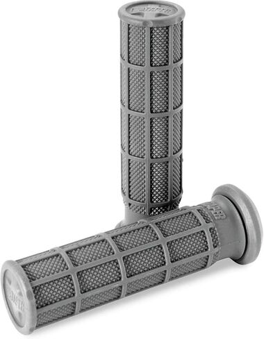 Pro Taper Synergy Full and Half Waffle ATV Grips - Thumb Throttle (Full Waffle) (Medium Dark Grey) in Saudi Arabia