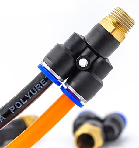 30Pcs PX Quick Pneumatic Fitting Air Plastic Connector Compressor Accessories Quick Release Fitting PX4-M5/PX6-02(PX8-04) in Kuwait