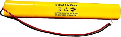 ELB-B003 ELBB003 BAT9.6V700 9.6v 900mAh Exit Sign Emergency Light NiCad Battery OSA228 CUSTOM-306-U ELB-B004 ELBB004 ELB-B004 in Saudi Arabia