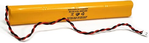 ELB-B003 ELBB003 BAT9.6V700 9.6v 900mAh Exit Sign Emergency Light NiCad Battery OSA228 CUSTOM-306-U ELB-B004 ELBB004 ELB-B004 in Saudi Arabia