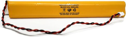 ELB-B003 ELBB003 BAT9.6V700 9.6v 900mAh Exit Sign Emergency Light NiCad Battery OSA228 CUSTOM-306-U ELB-B004 ELBB004 ELB-B004 in Saudi Arabia