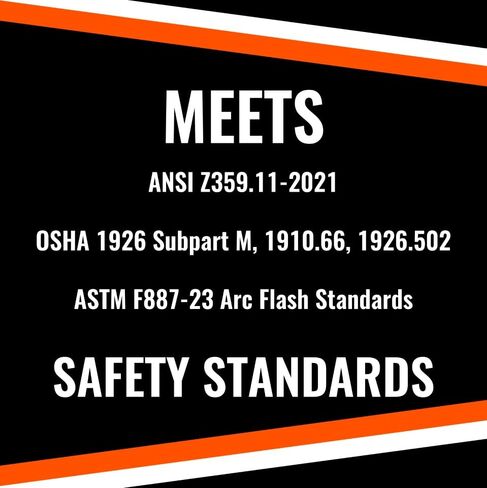 Malta Dynamics Flash Hog FR/Arc Flash Harness - ANSI Z359 ASTM F887-23 OSHA 1926 - Electrical Protection (L/XL) in Saudi Arabia