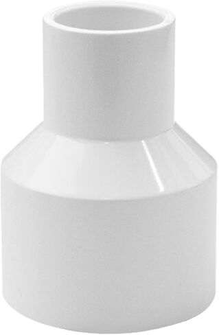 LESSO 5 قطع تركيب أنابيب PVC، وصلة توصيل لتقليل التركيب 1-1/2 إلى 1 بوصة (SOC × SOC)، وصلة أنابيب SCH40 عالية التدفق للسباكة والري وحمام السباحة والمنتجعات الصحية ومشاريع DIY ومعتمدة من NSF in Kuwait