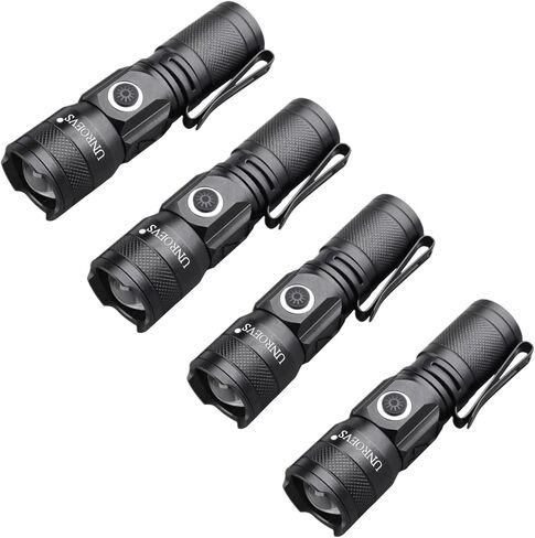 Rechargeable Mini Flashlight with Magnet,Pocket Flashlights High Lumens with Clip,1200 Lumens Compact LED Small Light and Long Range,EDC Flash Light for Everyday Carry. in Saudi Arabia