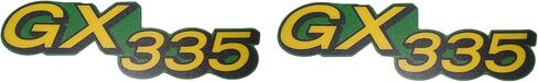 New Kumar Bros USA Lower Hood Set of 2 Decals replaces M145997 Fits John Deere GX335 in Saudi Arabia