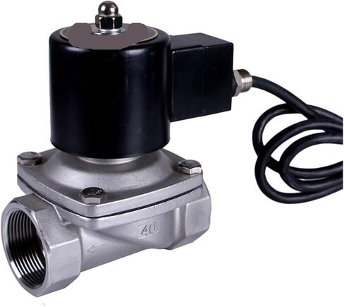 Normally Closed IICT4 Explosion-Proof Solenoid Valve Stainless Steel Natural Gas Valve Water Valve AC/DC 220V 24V 12V(1,NPT_220VAC) in Saudi Arabia