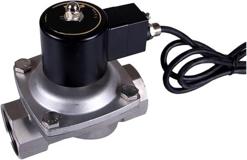 Normally Closed IICT4 Explosion-Proof Solenoid Valve Stainless Steel Natural Gas Valve Water Valve AC/DC 220V 24V 12V(1,NPT_220VAC) in Saudi Arabia