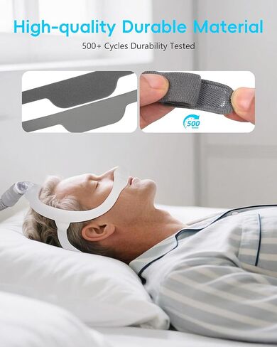 غطاء رأس CPAP مع أذرع لقناع وسادة الأنف DreamWear، حزام بديل قابل للتعديل CPAP، تصميم مضاد للانزلاق، عبوتان in Kuwait