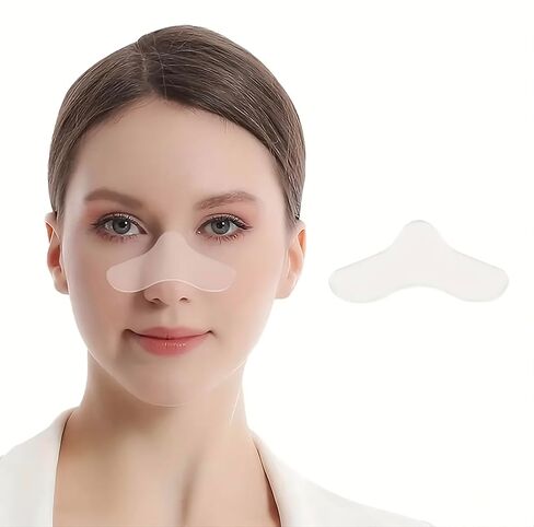 CPAP Mask Gel Nose Pads (1-Pack), Soft Gel Cushions for Nose Bridge, Universal Fit CPAP Mask Accessory, Prevents Red Marks & Skin Irritation in Saudi Arabia