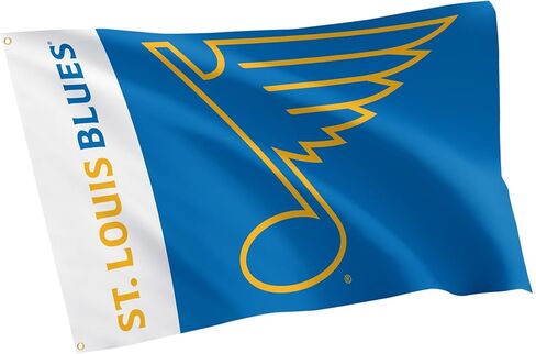 Desert Cactus St Louis Blues Flag - 3 x 5 Feet NHL Team National Hockey Banner, Indoor/Outdoor Durable Fabric, 100% Polyester Design (Design D) in Saudi Arabia
