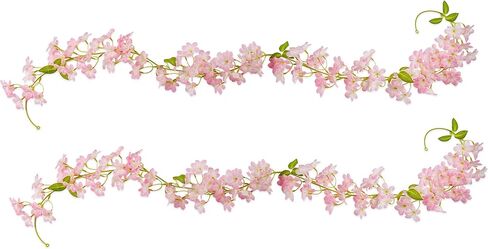 GOVIRAYE 6FT Artificial Eucalyptus Garland – Non-Shedding Greenery Vine for Farmhouse, Wedding & Home Decor in Saudi Arabia