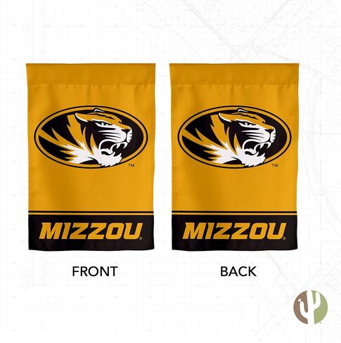 Desert Cactus University of Missouri UM Garden Flag – 19 x 12 Inch Missouri Tigers Banner, for Outdoor Display and Events (Design B) in Saudi Arabia