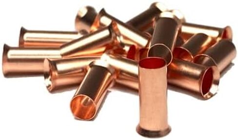 8 Gauge Uninsulated Wire Ferrules - Copper Ferrules - 25 Pack in Saudi Arabia