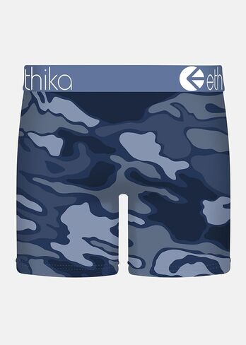 Ethika Men’s Mid Boxer Brief, 4-Way Stretch Performance Underwear - Bolt Camo in Saudi Arabia