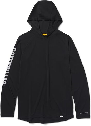 CAT Men's Lightweight Cooling Hooded Long Sleeve T-Shirt in Saudi Arabia