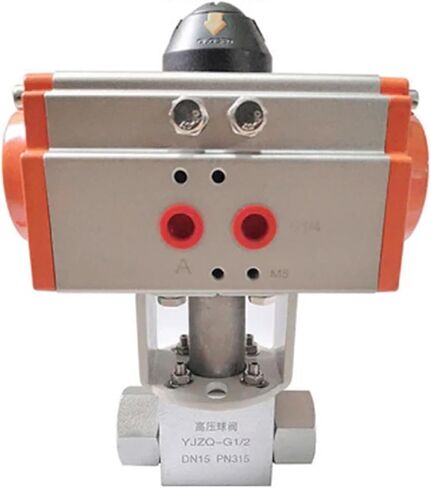 DN10 DN15 DN20 DN32 DN50 أنثى هوائي ارتفاع ضغط الكرة صمام 320bar SS304 صمامات الفولاذ المقاوم للصدأ 1 قطعة (1 ") in Saudi Arabia