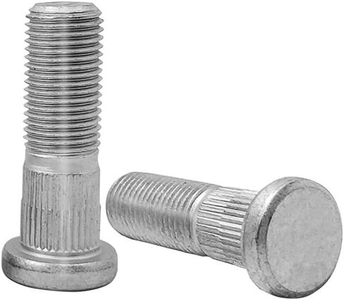 M12x1.25 Wheel Stud Lug Nut Set 611-076 Compatible with Suzuki Aerio Esteem Grand Vitara Swift Kizashi Sidekick SX4 Chevy Tracker Metro Sunrunner Firefly 09119-12012 (4PCS) in Saudi Arabia