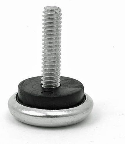 أداة تسوية قاعدة الطاولة من الفولاذ الملولب، مجموعة من 6 قطع in Kuwait