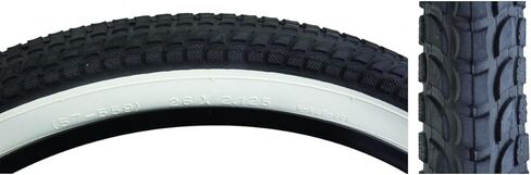Sunlite Cruiser 927 White Wall Tire 26" x 2.125" in Saudi Arabia
