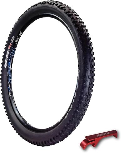 Kenda Nevegal 2 EMC K1211E 29x2.60 Mountain Bike Tire with Foldable ATC Casing, EN-DTC Compound, E-Bike Ready (ECE-R75), Low Rolling Resistance for Enduro/Trail with Keychain in Saudi Arabia