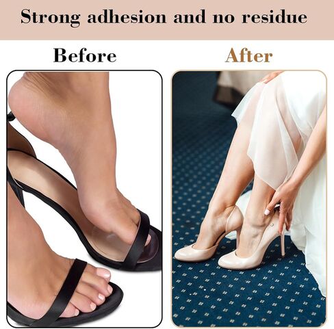 3Pairs High Heel Inserts for Women, Self-Adhesive 3/4 High Heel Inserts, Weight Shifting Insoles for Highs Heels, Anti-Slip, for Sandals, Flats (Sizes 39-40) in Saudi Arabia