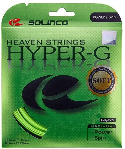 Solinco Hyper g Soft Tennis String - The Ultimate Spin & Comfort Poly in Saudi Arabia