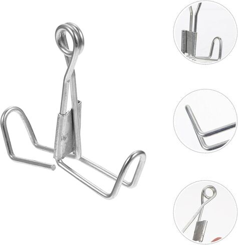 Didiseaon 10 Pcs Spring Water Tube Clamps Metal Hose Clips for Laboratory Tubing Flow Control, Sturdy Tubing Clip Set Suitable for Fuel Lines and Water Pipes in Saudi Arabia