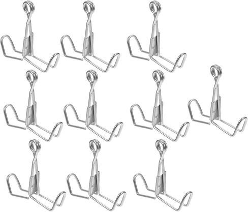 Healeved 10 Pcs Spring Water Flow Control Tubing Clamps Metal Hose Clips Shut off Clamps for Laboratory and Industrial Use in Saudi Arabia