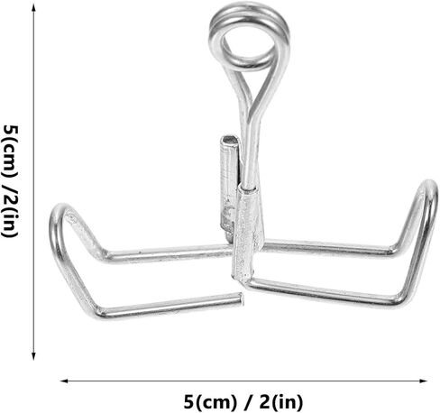 Healeved 10 Pcs Spring Water Flow Control Tubing Clamps Metal Hose Clips Shut off Clamps for Laboratory and Industrial Use in Saudi Arabia
