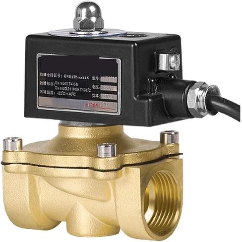 1 Inch Brass Normally Closed Solenoid Valve DN25 Solenoids Valves 1Pcs(24VDC) in Saudi Arabia
