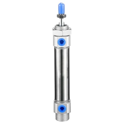 DSNU mini Stainless Steel Cylinder DSNU-10-16-P-A Single Rod Double Acting Stroke 20mm (Optional 10-200mm Stroke) 1/8 "NPT Interface(-20-P-A,DSNU-12) in Saudi Arabia