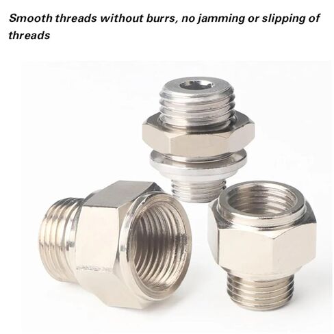 SAB/SAF/SAOB/SAOF Series Suction Cup Adapter, Industrial Metal Fittings for Robotic Arm Pneumatic Connectors(G3l8 Full Teeth) in Saudi Arabia