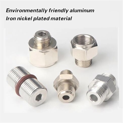 SAB/SAF/SAOB/SAOF Series Suction Cup Adapter, Industrial Metal Fittings for Robotic Arm Pneumatic Connectors(G3l8 Full Teeth) in Saudi Arabia